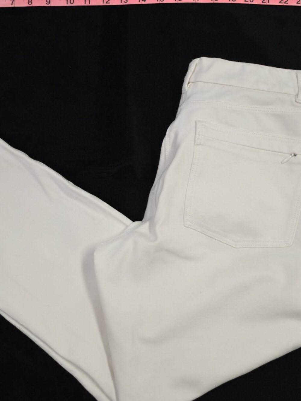 Women’s White House Black Market Skinny Ankle Pants Size 12R White